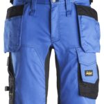AllroundWork, Shorts i stretch med hylsterlommer