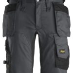 AllroundWork, Shorts i stretch med hylsterlommer