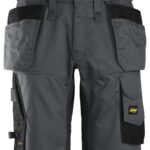 AllroundWork, Arbejdsshorts i stretch med loose fit og hylsterlommer