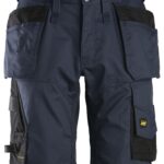 AllroundWork, Arbejdsshorts i stretch med loose fit og hylsterlommer