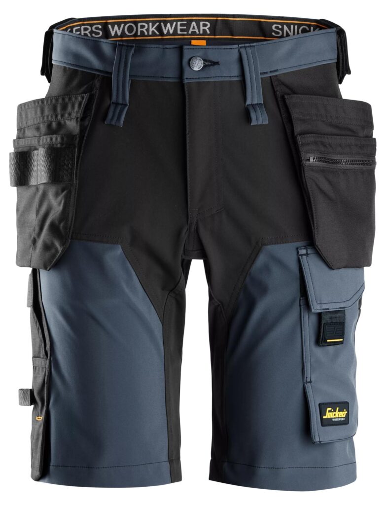 AllroundWork, Shorts i 4-vejs stretch med hylsterlommer