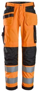 High-Vis, Bukser med hylsterlommer, klasse 2