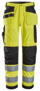 High-Vis, Bukser med hylsterlommer, klasse 2