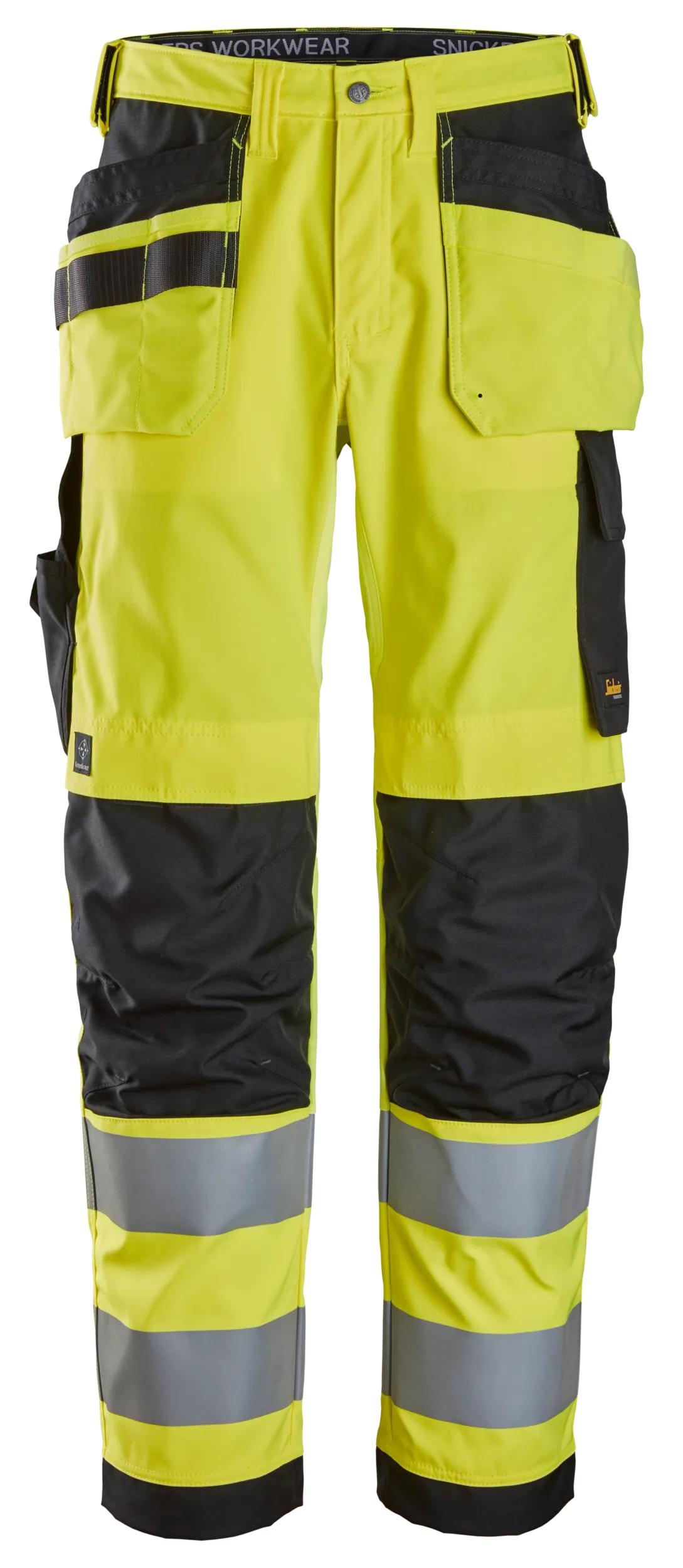 High-Vis, Bukser med hylsterlommer, klasse 2