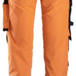 High-Vis, Arbejdsbukser med stretch og hylsterlommer, klasse 2