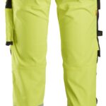 High-Vis, Arbejdsbukser med stretch og hylsterlommer, klasse 2