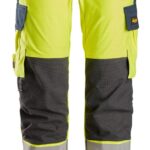 ProtecWork, High-Vis arbejdsbukser i stretch med hylsterlommer, klasse 2