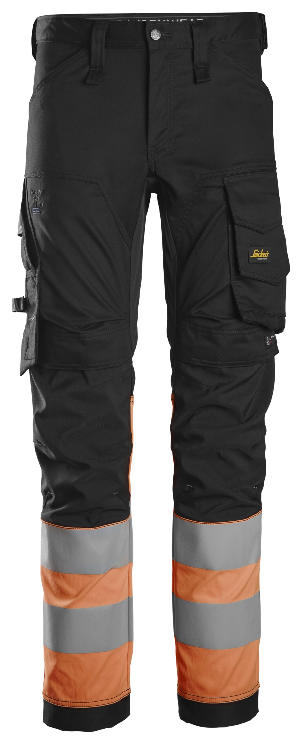High-Vis, Stretchbukser, klasse 1