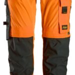 High-Vis, Bukser i 4-vejs stretch, klasse 2
