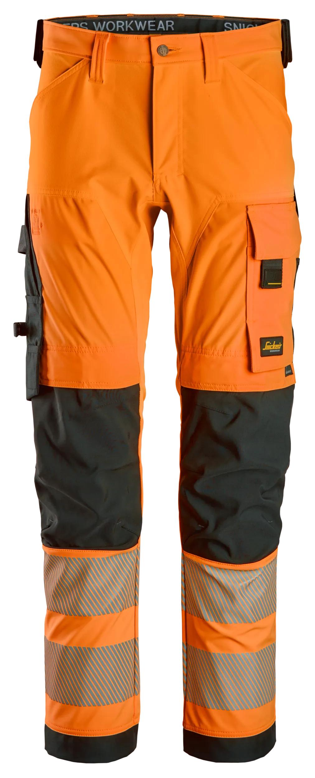 High-Vis, Bukser i 4-vejs stretch, klasse 2