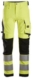High-Vis,Stretchbukser, klasse 2