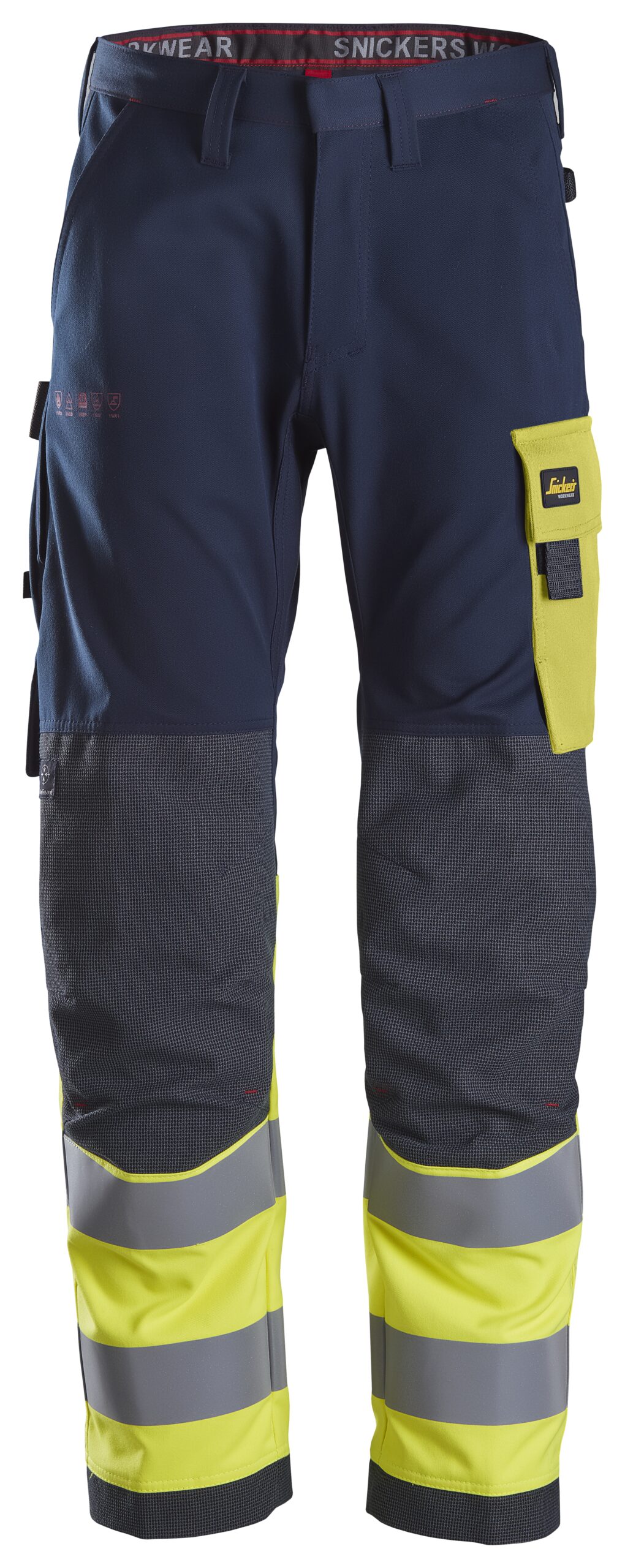 ProtecWork, High-Vis arbejdsbukser, klasse 1
