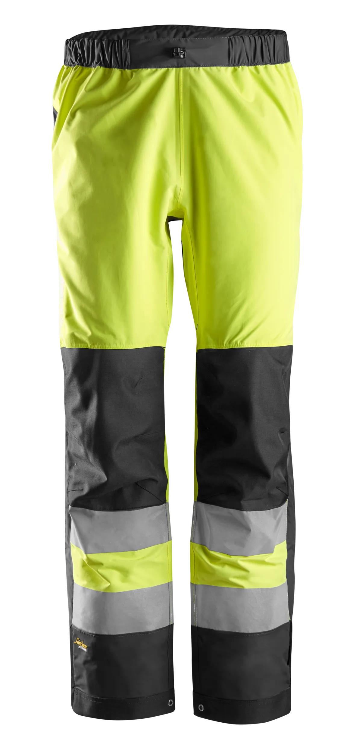High-Vis, Vandtætte skalbukser, klasse 2