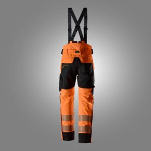 High-Vis vinterbukser i stretch, klasse 2