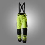 High-Vis vinterbukser i stretch, klasse 2