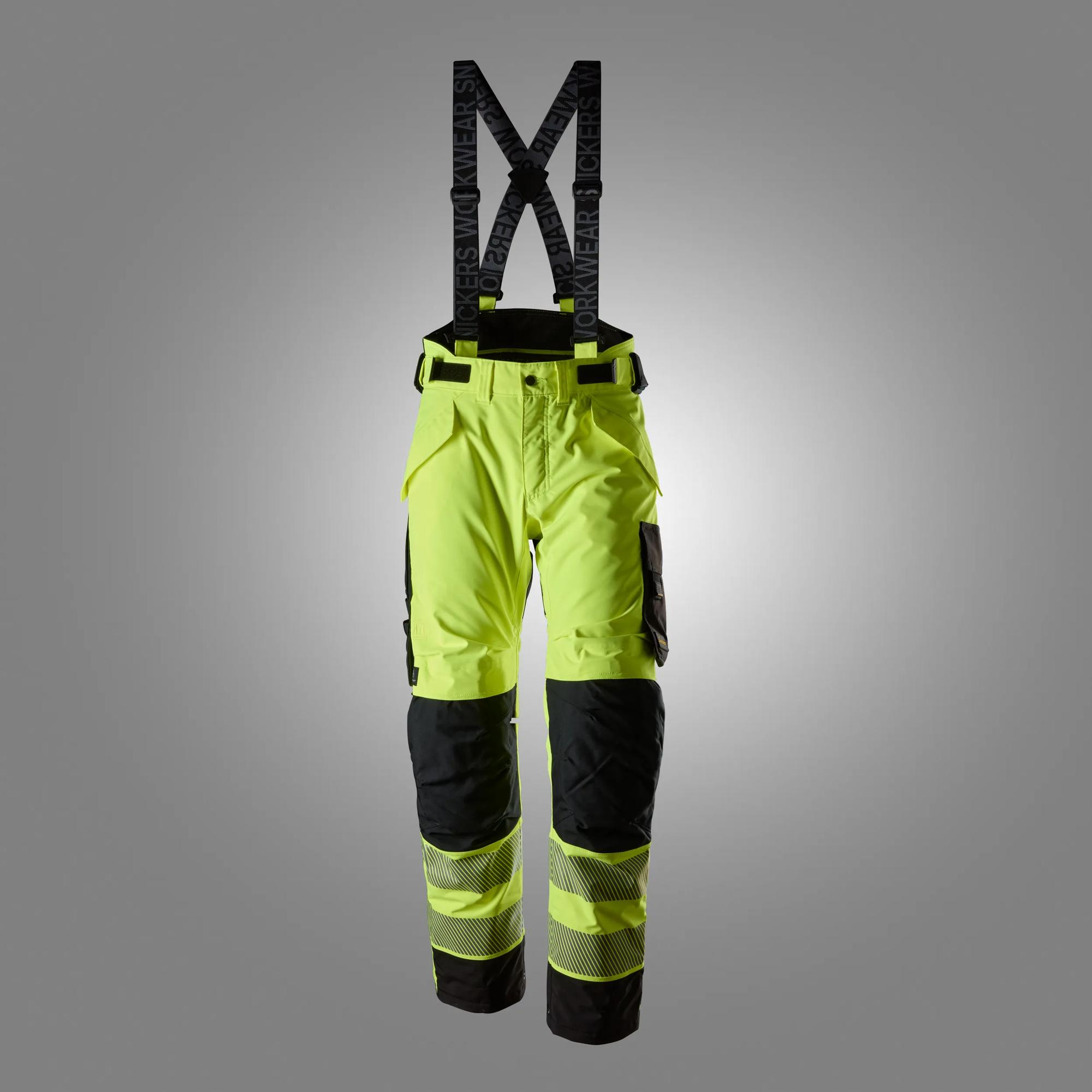High-Vis vinterbukser i stretch, klasse 2