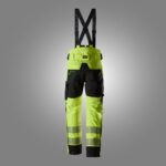 High-Vis vinterbukser i stretch, klasse 2