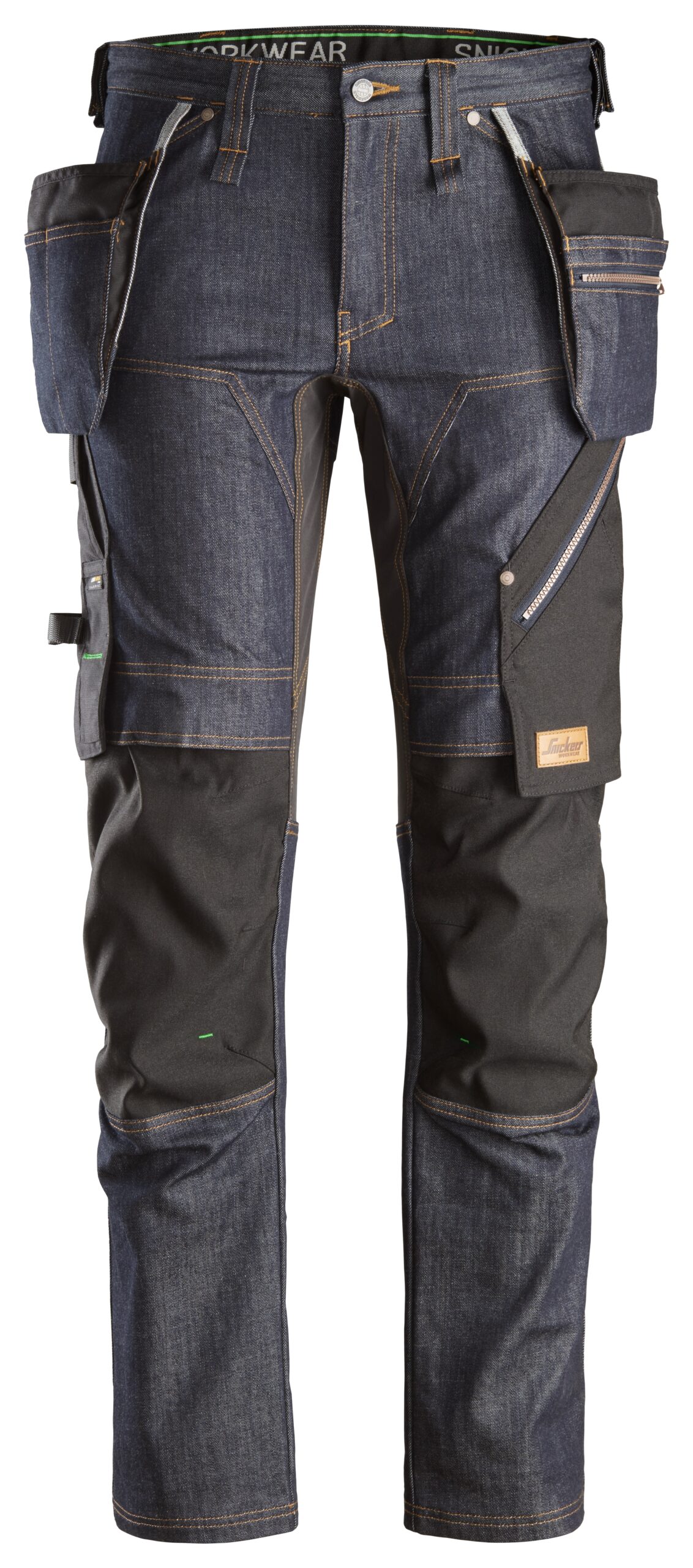 FlexiWork, Arbejdsbukser+ i denim med hylsterlommer
