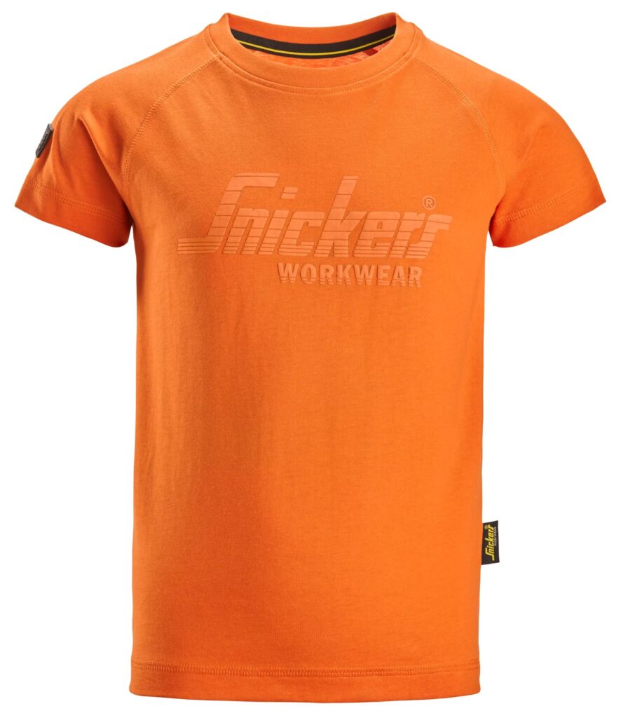 Junior-T-shirt med logo