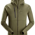 FlexiWork, Hættetrøje med lang lynlås i Polartec® Power Stretch®