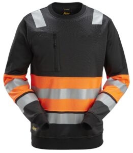 High-Vis, Sweatshirt, klasse 1
