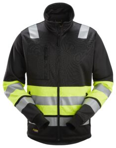 High-Vis, Sweatjakke med lang lynlås, klasse 1