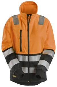 High-Vis, Sweatjakke til damer med lang lynlås, klasse 2