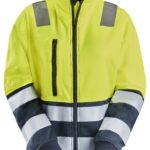 High-Vis, Sweatjakke til damer med lang lynlås, klasse 2