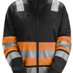 High-Vis, Sweatjakke til damer med lang lynlås, klasse 1