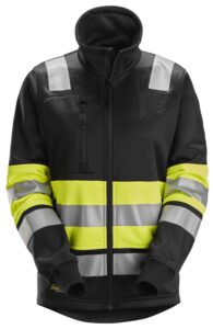High-Vis, Sweatjakke til damer med lang lynlås, klasse 1