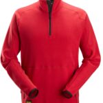 LiteWork, Fleecejakke i Polartec® Shed Less med kort lynlås