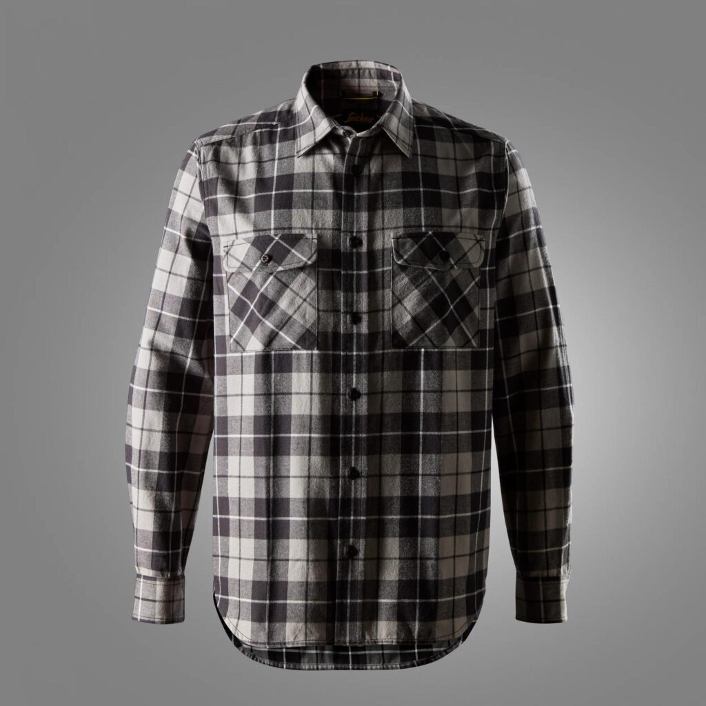 Let flannelsskjorte