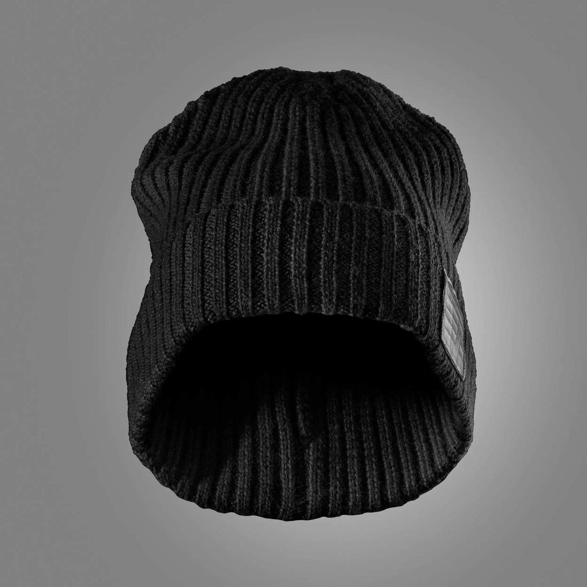 Fisherman-beanie i uld