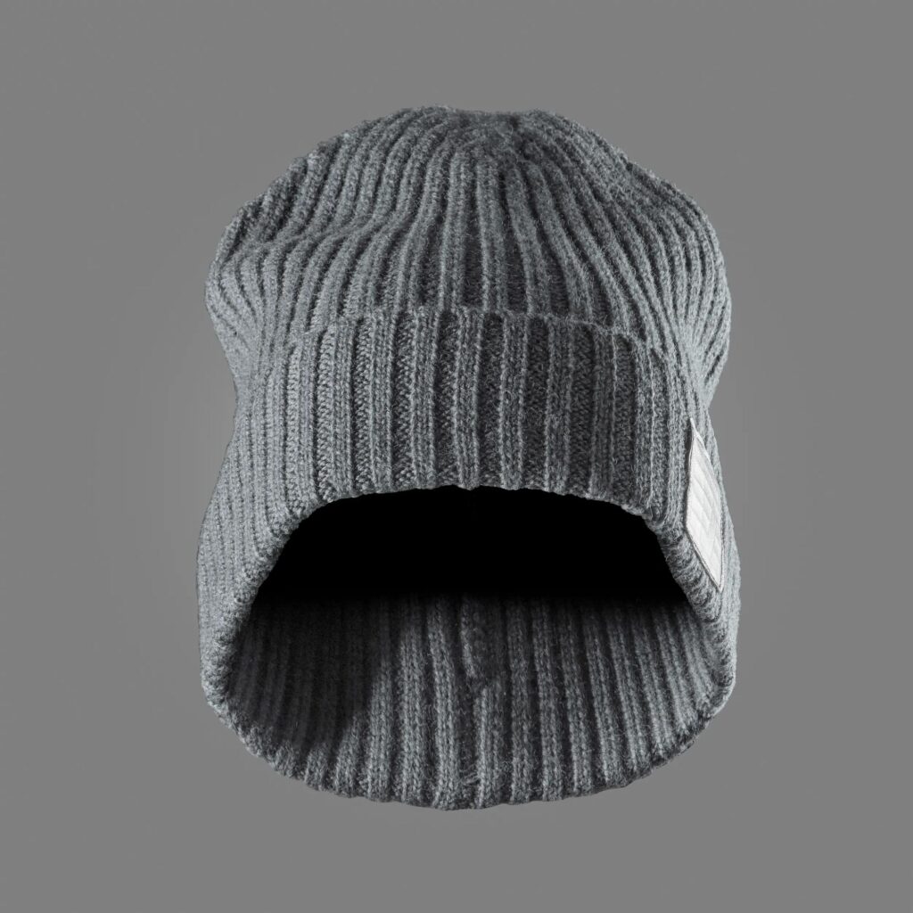 Fisherman-beanie i uld