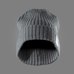 Fisherman-beanie i uld