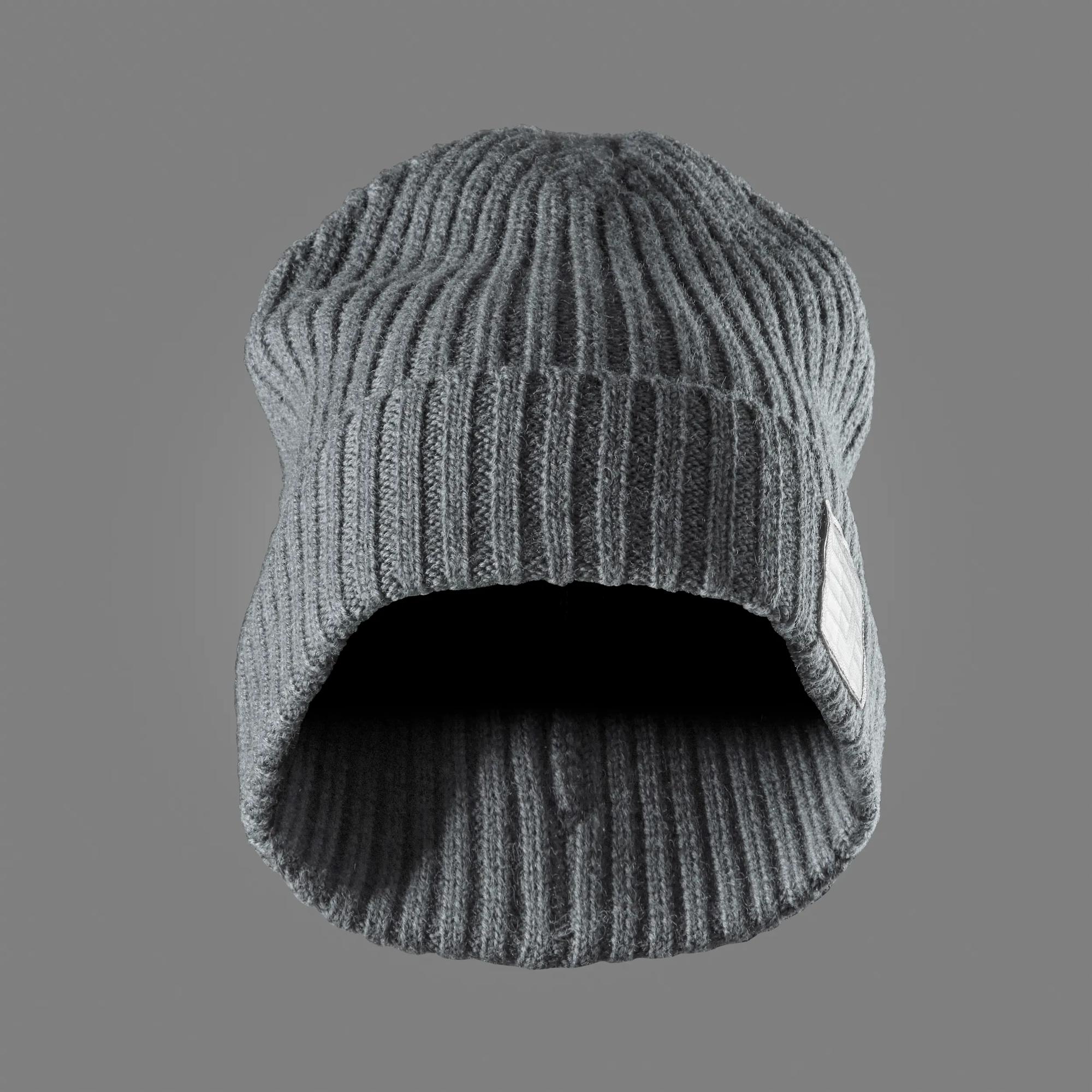Fisherman-beanie i uld