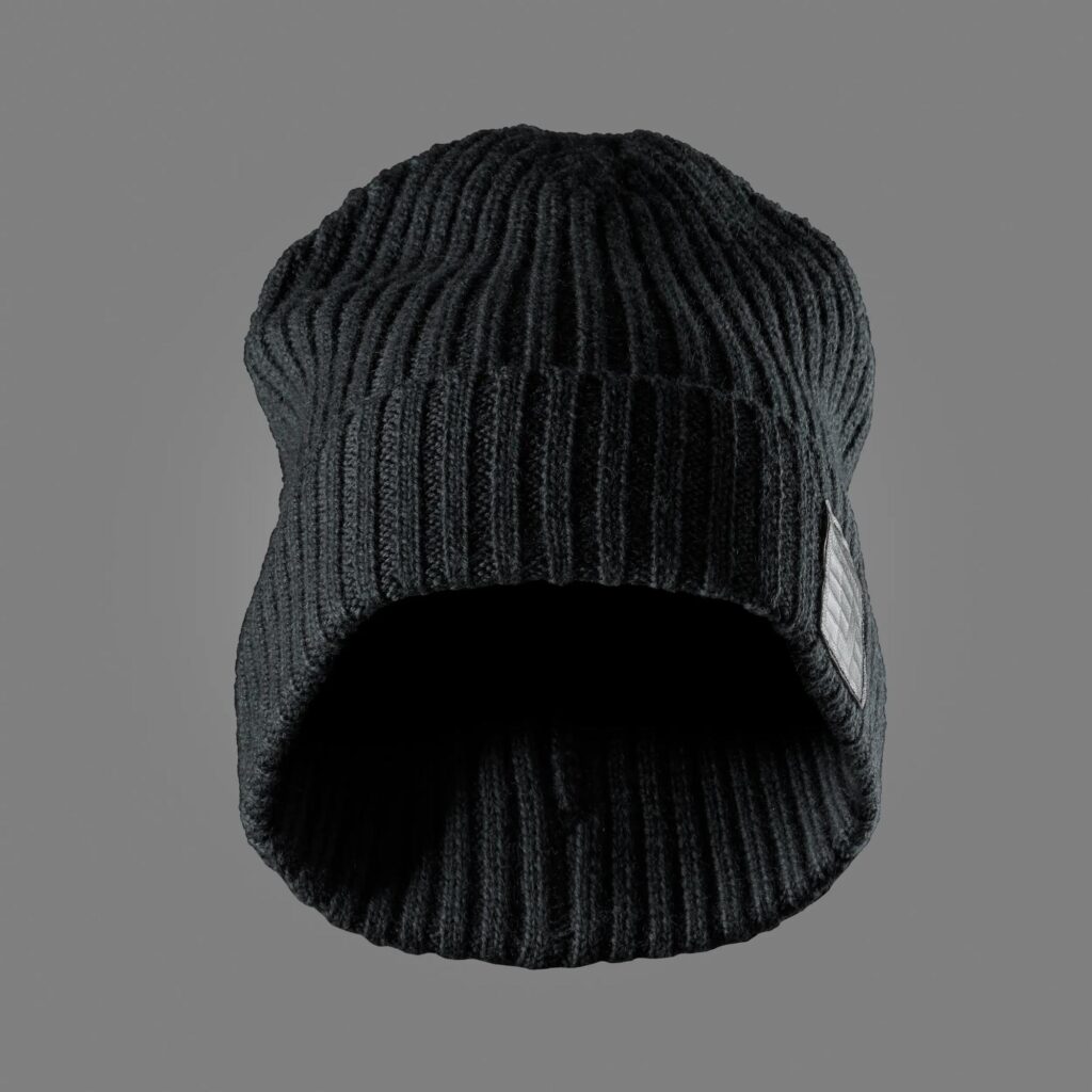 Fisherman-beanie i uld