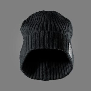 Fisherman-beanie i uld