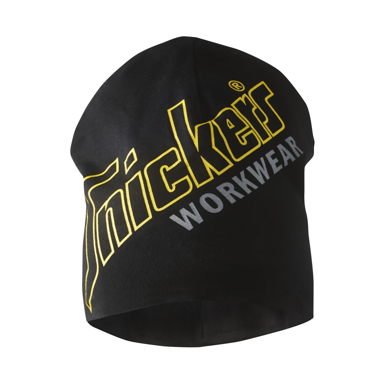 Allround beanie i bomuld med logo