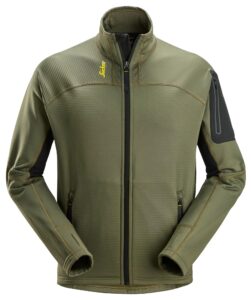 Body Mapping-jakke i microfleece