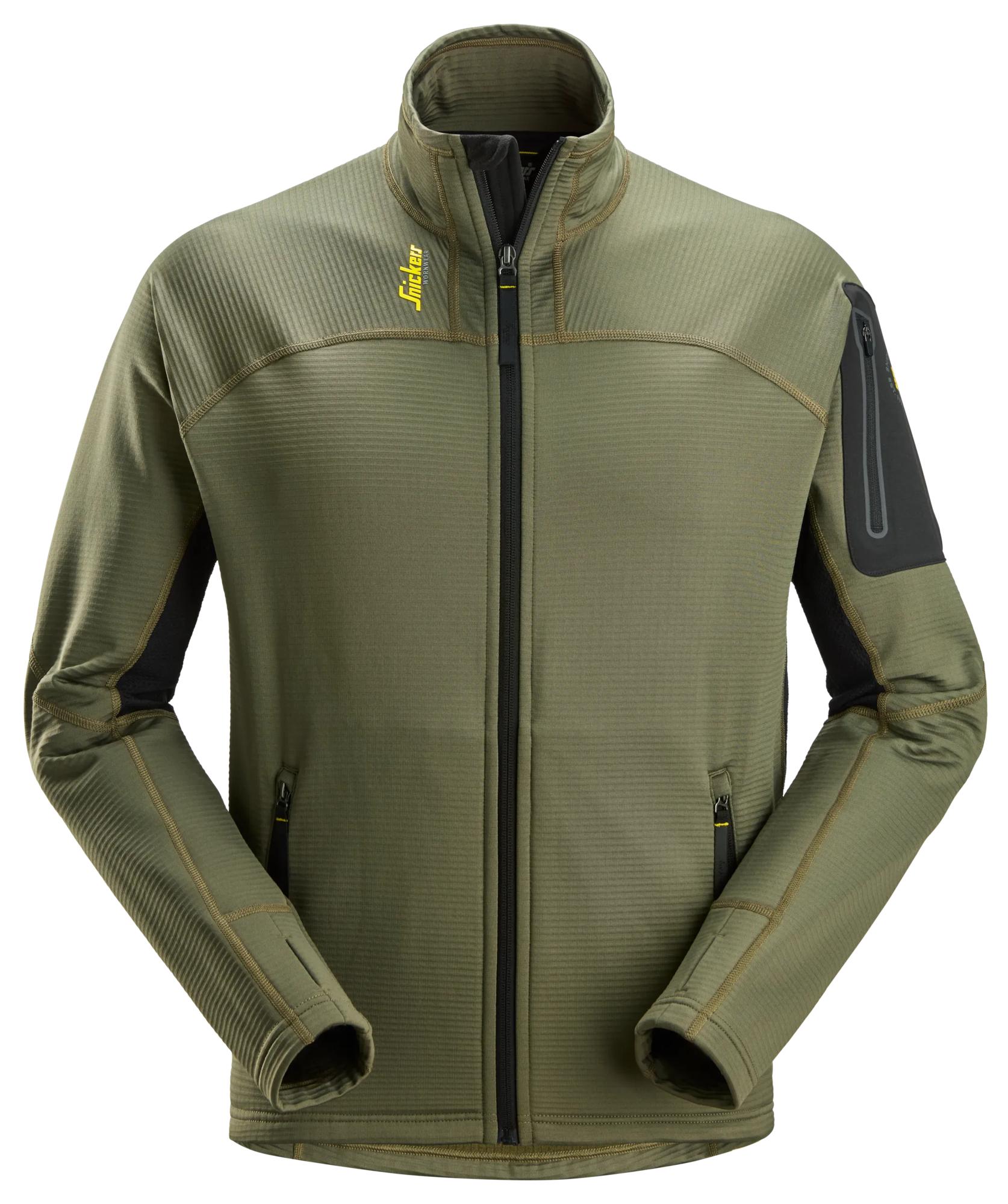 Body Mapping-jakke i microfleece